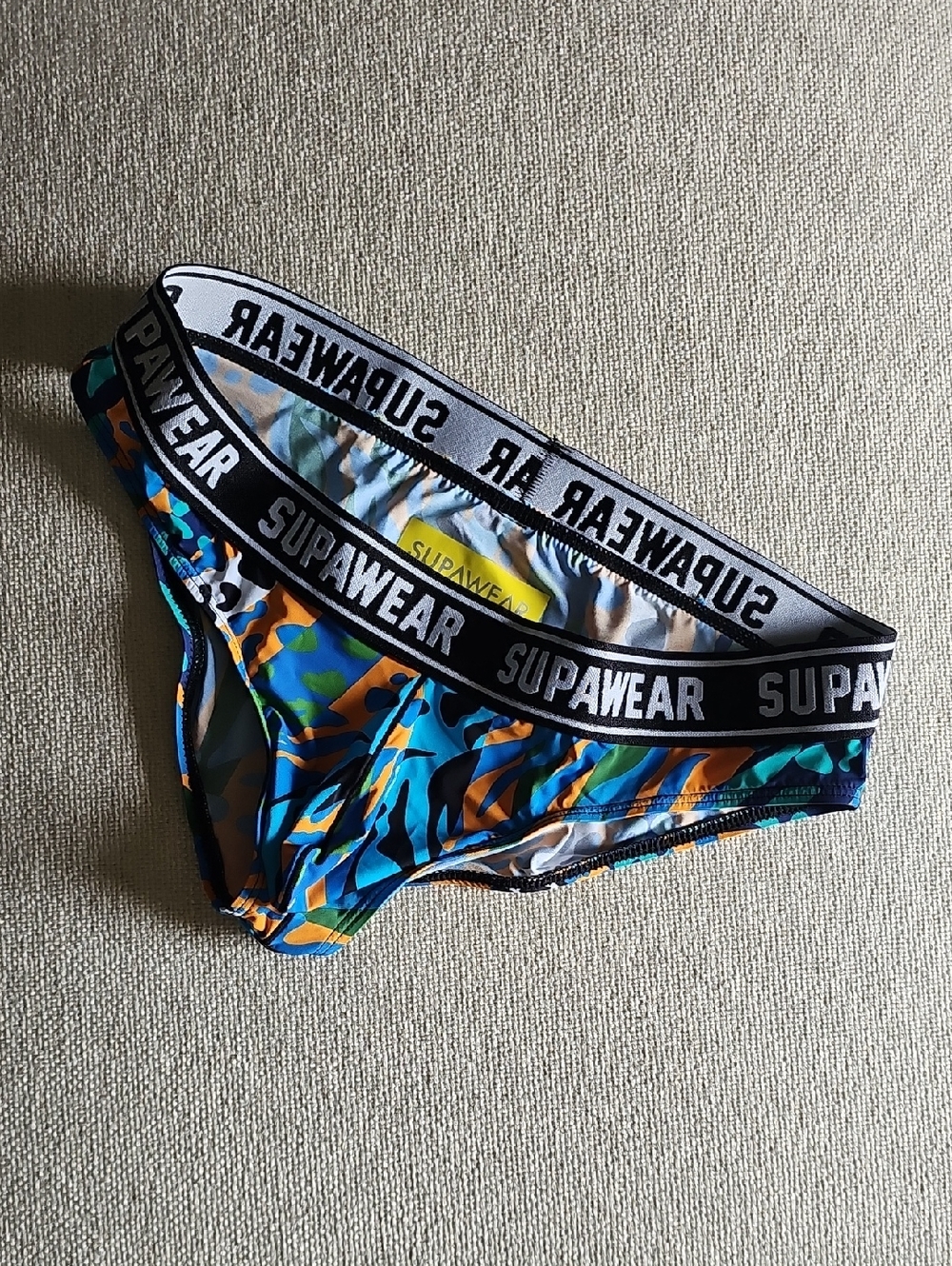 Men’s SUPAWEAR Camo Color Printed Briefs